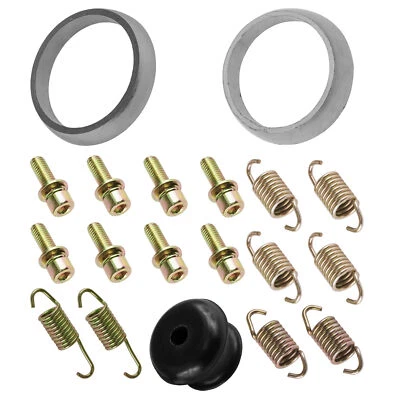 Exhaust Muffler Silencer Kit for Polaris 600 Rush Switchback Rmk Indy 2012-2020 - Image 1 of 4