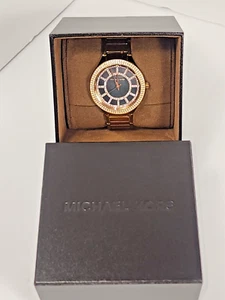 Michael Kors Kerry Damen Armbanduhr schwarzes Ziffernblatt rosegold Edelstahl MK3397 - Bild 1 von 24