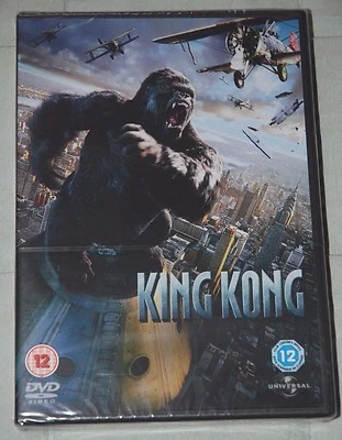 KING KONG (2006) DVD - NEW & Sealed, Naomi Watts, Andy Serkis, Jack Black - Image 1 of 2