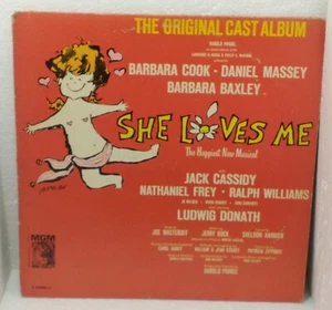 Original 1963 Cast SHE LOVES ME NOT TESTED G-VG MGM #E41180C-2 MGM MONO GAT 2LP - Picture 1 of 11