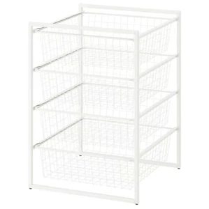 IKEa JONAXEL Storage combination, white, 19 5/8x20 1/8x27 1/2 " 092.971.34 - NEW - Picture 1 of 4
