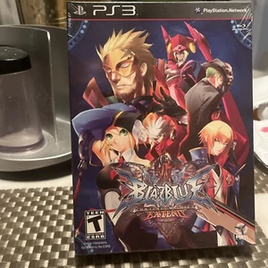 BLAZBLUE CONTINUUM SHIFT EXT SONY PLAYSTATION 3 PS3 VIDEO GAME Y FOLD SEALED NEW - Picture 1 of 11