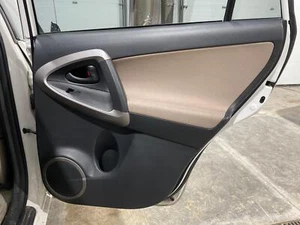 2007 Toyota Rav-4 Passenger RH Right Taupe-40 Rear Door Trim Panel - Picture 1 of 5