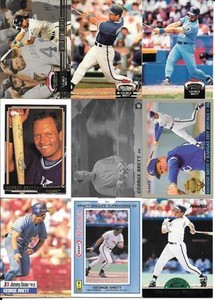 GEORGE BRETT  1992 STADIUM CLUB MEMBERS CHOICE #609  ROYALS  FREE COMBINED S/H