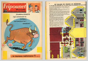 FRIPOUNET 1965 Nr. 24 17.06.1965 FRISEUR KAFFEE TABAK DORF BRINON SUR BEUVRON - Bild 1 von 1