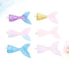 6 PCS Necklaces for Teen Mermaid Bag Pendant Bags Fish Jewelry Decoration