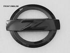 1x Front High Gloss Black 370Z  370 Z Badge Emblem