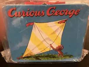Vintage CURIOUS GEORGE Metal Lunch Box by Schylling New in Wrapper - Picture 1 of 6