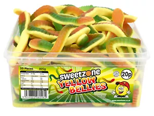 Halal Süßigkeiten Gelbbauch, Gelee Erdbeere, Sour Bear 800g Dosen HMC zertifiziert - Bild 1 von 64
