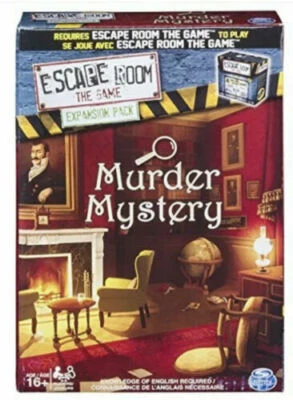 Escape Room The Game Expansion Pack MURDER MYSTERY New/Sealed - Image 1 of 3
