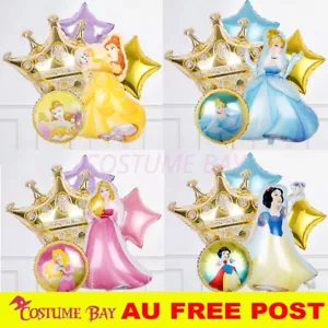 Princess Elegant Foil Balloon Set Helium Quality Birthday Event Party Decoration - Picture 1 of 73