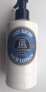 L'Occitane 15% Shea Butter Body Rich Lotion 250ml - Picture 1 of 6