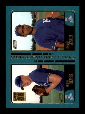 2001 Baseball Topps Brian Bass / Odannis Ayala SN2001 Kansas City Royals #747 - Image 1 of 2