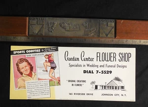 1950s Sports Oddities Ink Blotter track #B5276 Babe Didrikson Zaharias 632/633! - Picture 1 of 3