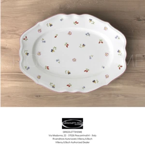 Villeroy & Boch - Petite Fleur - Vassoio Ovale 37 cm - Rivenditore - Picture 1 of 5