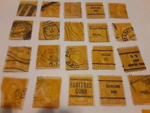 Vintage U.S. Monroe 10 Cent Stamp Lot(26) 1923-31 - Picture 1 of 2