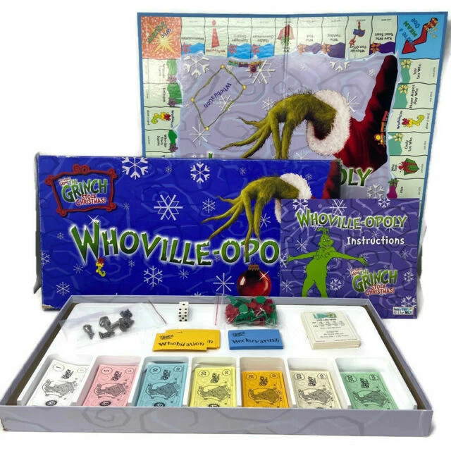 Late for the Sky Whoville-opoly Monopoly Style Board Game