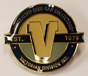 Australia • Victorian Division • Australian Beer Can Collectors Society badge - Picture 1 of 2