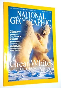 NATIONAL GEOGRAPHIC MAGAZINE FEBRUARY 2004 FASTEST MONKEY CORAL HIDEAWAY, CARBON - Bild 1 von 6