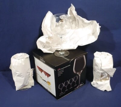 3 Oneida Classic Crystal Glass Balloon Wine Glasses 20.75 oz. New Never Used! - Image 1 of 4