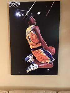 Classic Sports Prints - Kobe Bryant - Lakers - HUGE canvas print - Ready2Hang!! - Picture 1 of 7
