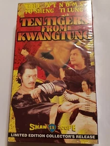 Ten Tigers From Kwangtung - Limited Ed. Collector's VHS, Fu Sheng, Ti Lung - Picture 1 of 7