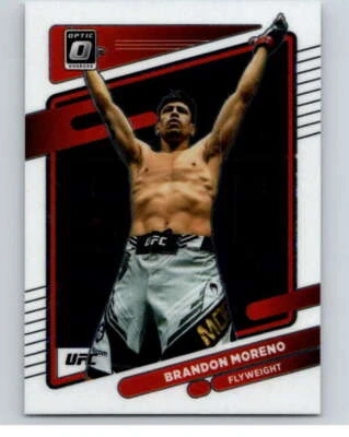 2022 Donruss MMA Optic #14 Brandon Moreno   V85184 - Image 1 of 2