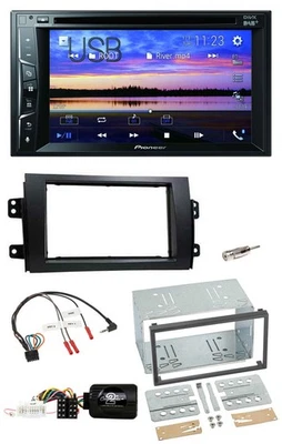 Pioneer Bluetooth 2DIN USB DVD DAB Lenkrad Autoradio für Fiat Sedici Suzuki SX4 - Bild 1 von 4