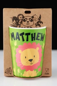 Nueva taza personalizada My Name Panda Crew - Matthew - sin BPA - 250 ML - Imagen 1 de 2