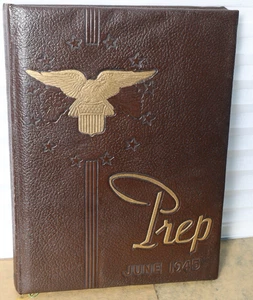 Lane Tech 1945 Yearbook – Chicago IL Prep High School Vintage Annual w/ Tassel - Picture 1 of 6