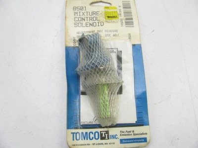 Tomco 8501 Carburetor Mixture Control Solenoid - 1981-1990 GM Quadrajet E4ME - Image 1 of 3