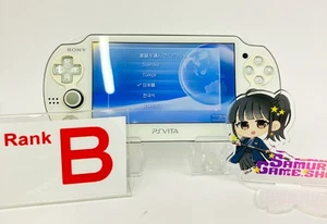 Consola Sony PS Vita PCH-1000 Blanco Cristal Solo Rango B Región Envío Gratis 1 Día104 - Imagen 1 de 21