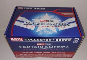 Captain America Brave New World Funko Marvel Collector Corps Box XL Red Hulk - Foto 1 di 10