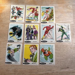 10 pegatinas DC Super Heroes 1978 - Imagen 1 de 2