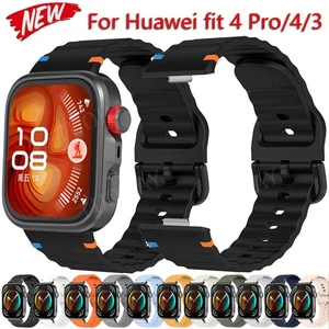 Band Sport Soft Silicone Replacement for Huawei Watch Fit 3 Fit 4 Fit 4Pro Strap - Picture 1 of 60