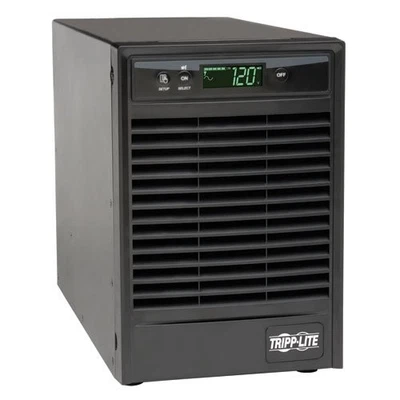 Tripp Lite UPS Smart Online 1000VA 900W Tower 120V Extended Run LCD USB DB9 - Image 1 of 4
