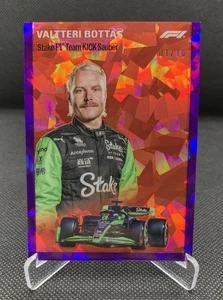 Valtteri Bottas /10 Purple 2024 Topps Chrome F1 Sapphire 1954-13 Kick Sauber - Bild 1 von 2