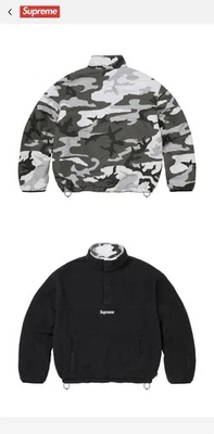 Pulôver Supreme Polartec Shearling reversível tamanho M - Imagem 1 de 4