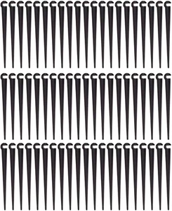 200 Pack Irrigation Drip Support Stakes 1/4 Inch Tubing Hose Holder - Picture 1 of 7