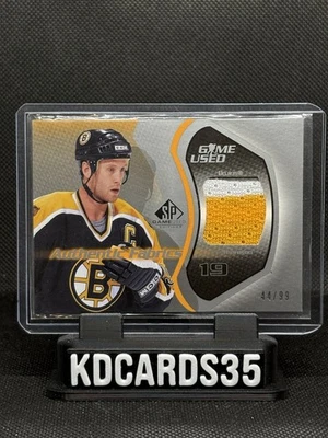 Joe Thornton 2003-04 SP Game Used Edition Authentic Fabrics /99 #AF-JT HOF - Image 1 of 2