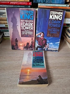 Vintage Stephen King The Dark Tower Job Lot Pb: 1,2 & 3 A534 - Picture 1 of 9