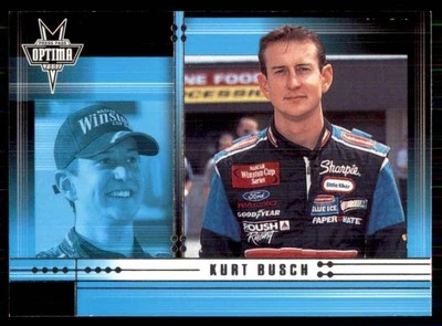 2002 Press Pass Optima SAMPLE #5 Kurt Busch - Image 1 of 2