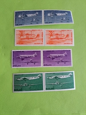 Timbres France Neufs **   ** SERIE POSTE AERIENNE N° 57 A 60 EN PAIRE TTB - Photo 1/2