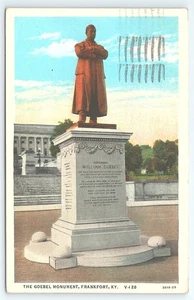 Postcard The Goebel Monument Frankfort Kentucky posted 1938 - Picture 1 of 3