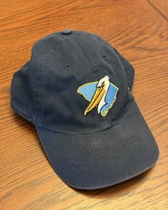 Cappello Myrtle Beach Pelicans 47 marca OSFA Strapback MiLB - Foto 1 di 8