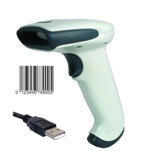 Escáner de código de barras Honeywell HHP comercio 3800 g blanco USB 1D EAN código 39 quiosco comercio - Imagen 1 de 2