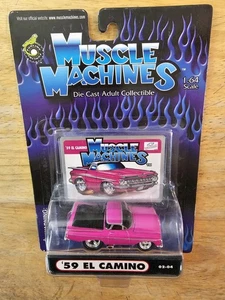 Muscle Machines '59 El Camino, Pink; 2002 02-04 - Picture 1 of 4
