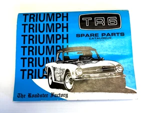 Catálogo de repuestos Triumph TR6 Vol 1 The Roadster Factory OEM libro de referencia - Imagen 1 de 7