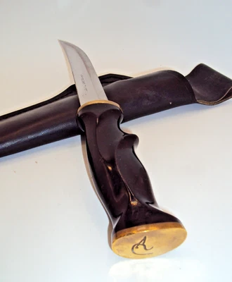 Vintage Ducks Unlimited Hunting Knife in original Sheath made in Sweden - Image 1 of 4