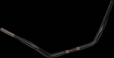 Manillar Big Johnson negro LA 1,25 5 elevaciones Heritage Softail 87-06 Foto 1 de 3